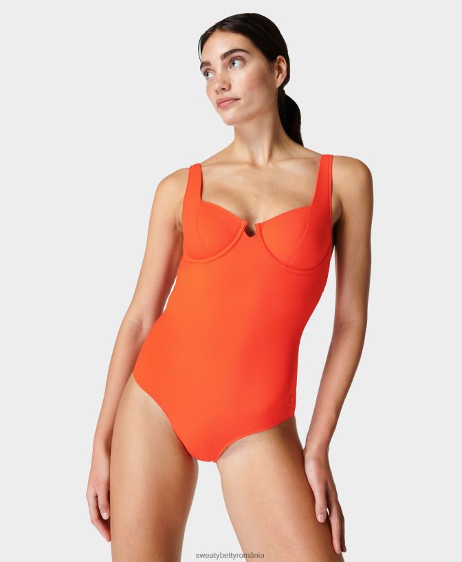 Sweaty Betty costum de baie laguna xtra life cu sârmă femei pasăre de foc îmbrăcăminte SV3TD788