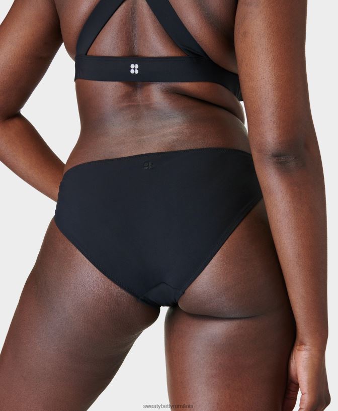 Sweaty Betty fund de bikini peninsula xtra life femei negru a îmbrăcăminte SV3TD623