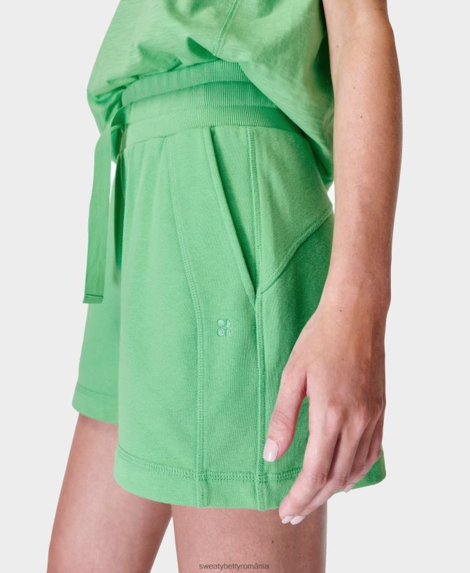 Sweaty Betty revive pantaloni scurți cu talie înaltă femei radiază verde îmbrăcăminte SV3TD622