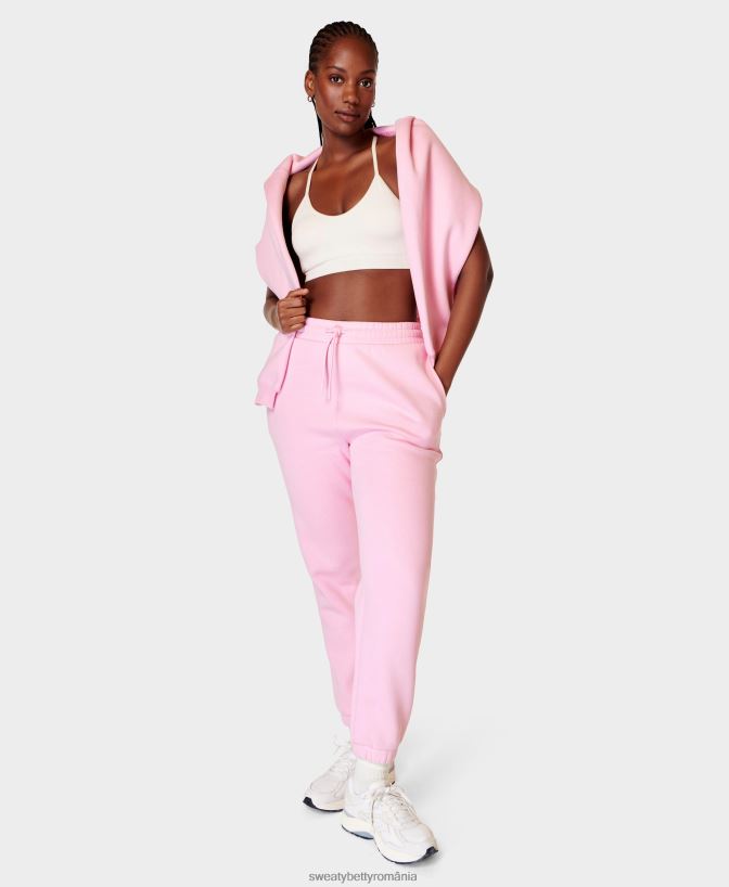 Sweaty Betty jogger puternic femei roz creta îmbrăcăminte SV3TD135