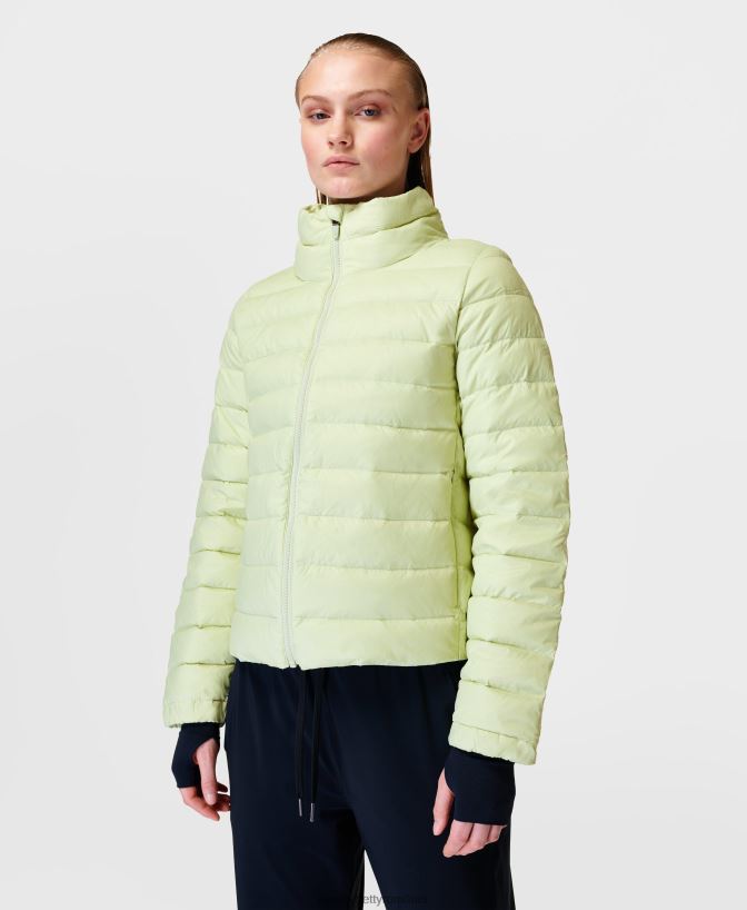 Sweaty Betty jachetă împachetabilă pathfinder femei verde strălucitor îmbrăcăminte SV3TD763